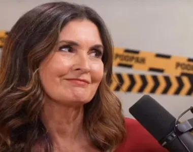 Fátima Bernardes foi entrevistada no podcast PodPah