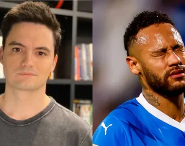 Felipe Neto criticou Neymar em live, no Youtube