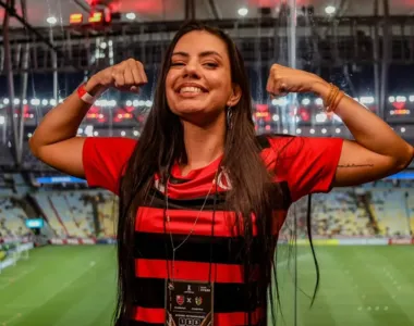 Ex-BBB participou de algumas dinâmicas nas redes sociais do Flamengo