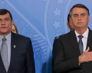 Paulo Sérgio Nogueira e Jair Bolsonaro