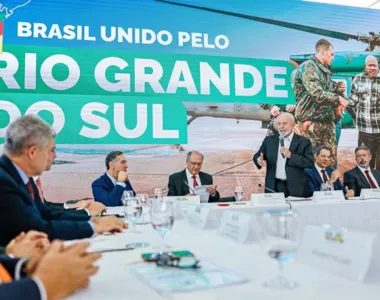 Presidente anuncia pacote para ajudar o Rio Grande do Sul