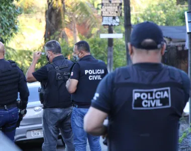 Policiais Civis e Militares efetuaram a prisão do indivíduo