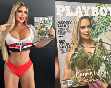 Denise Rocha é a capa da Playboy África do mês de maio
