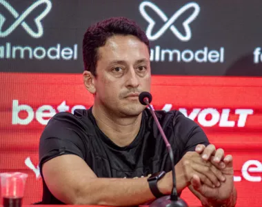 Ítalo Rodrigues em coletiva