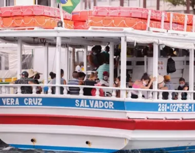 O Serviço Público do Transporte Hidroviário Intermunicipal de Passageiros entre os Municípios de Salvador x Vera Cruz aumentou 14,89%,
