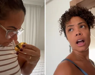 Rafaela Moreira fez uma trollagem com a mãe, dona Rita