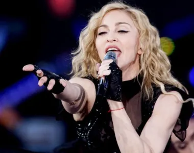 O show de Madonna aconteceu em Los Angeles