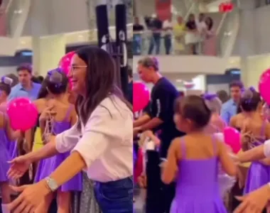 A apresentação de Marina fez parte da Semana da Dança, um evento promovido pelo shopping que reuniu diversas escolas de dança