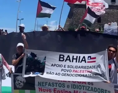 Manifestantes Pró-Palestina