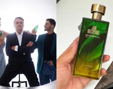 Bolsonaro ganhou uma linha de perfumes com seu nome