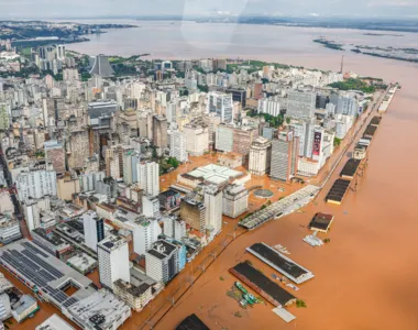 Rios da parte sul do estado começaram a subir e transbordar