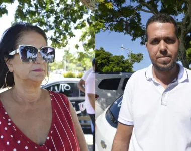 Márcia Navarro e Eduardo Tavares passaram por momentos de tensão em corridas por aplicativo