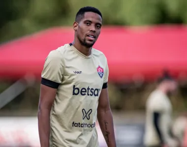 Yuri Castilho durante treino