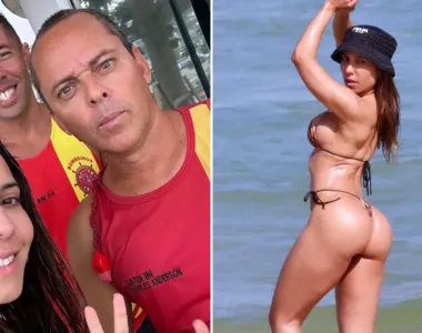 Mulher Melão se afogou no Rio de Janeiro