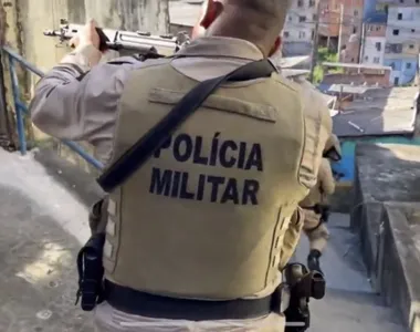 Policiais militares fizeram varredura no Pero Vaz