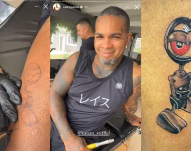 Rodriguinho explicou decisão de fazer tatuagem em homenagem ao BBB 24