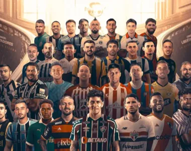 Representantes dos 12 times da Copa Libertadores da América