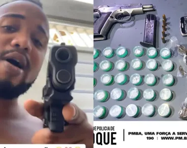 Homem atirou contra as guarnições policiais e levou a pior