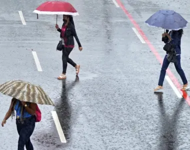 Não saia sem o seu guarda-chuva!