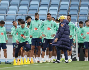 Treino da Seleção Brasileira