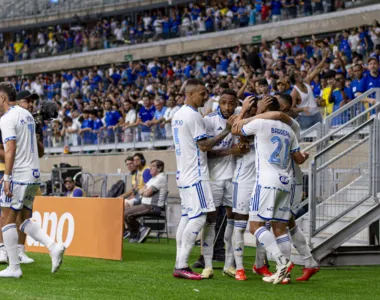 Comemoração do gol cruzeirense