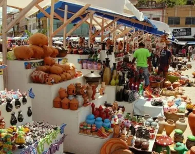 Ponto alto do evento é a comercialização dos caxixis