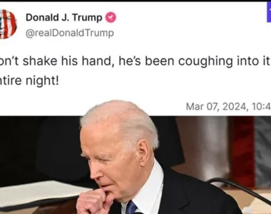 O ex-presidente utilizou das redes para atacar o discurso de Joe Biden