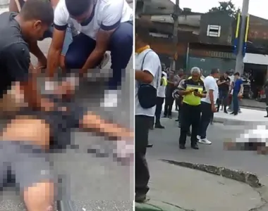 Acidente ocorreu nas proximidades da Rua Piedade, no bairro do Lobato, na Avenida Suburbana, em Salvador