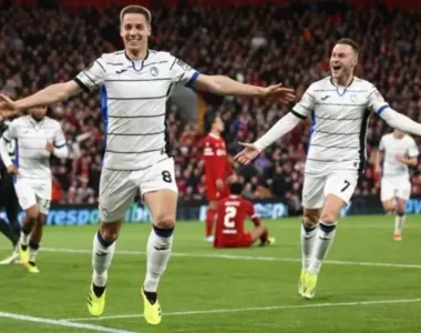 Atalanta eliminou o Liverpool nas quartas de final da Liga Europa