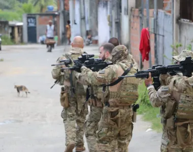 Participam da operação policiais civis, federais e militares