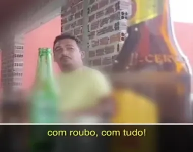 Depoimento aconteceu durante momento de bebedeira do vereador José Valderi