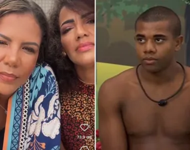 Mani e Fabiana Rego, e Davi do BBB