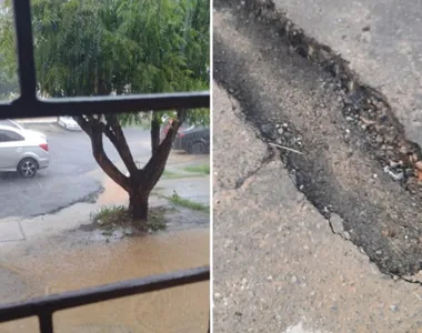 Necessidades dos moradores envolve a continuação da canalização pluvial de uma rua em Salvador