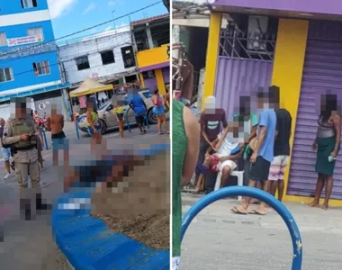 Autores dos pipocos fugiram após acertar dois homens no bairro de Paripe, em Salvador