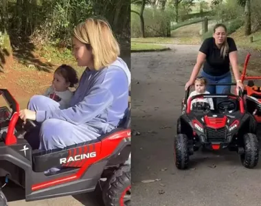 Youtuber comprou um mini buggy para a pequena Lua