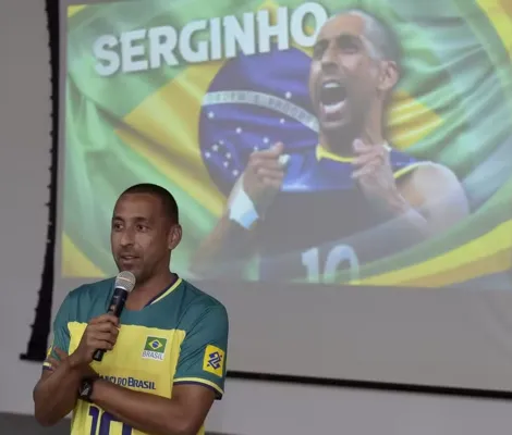 Imagem ilustrativa da imagem Serginho retoma parceria com Bernardinho na Seleção Masculina de Vôlei