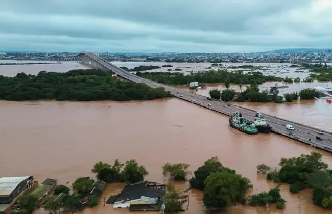 Imagem ilustrativa da imagem Mesmo reduzida, chuva permanece operante no Rio Grande do Sul