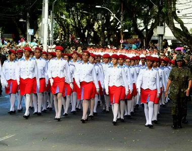 Desfile Cívico em Salvador