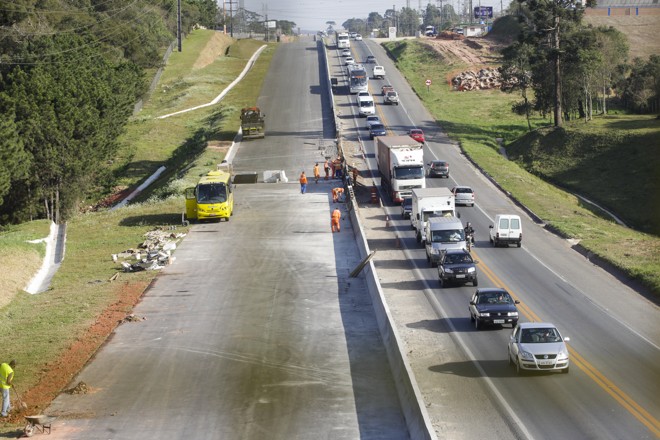 Trecho da BR-116 em Vitória da Conquista