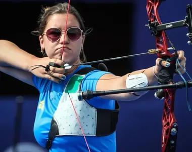 Ana Luiza Caetano disputou oitavas de final neste sábado (3)