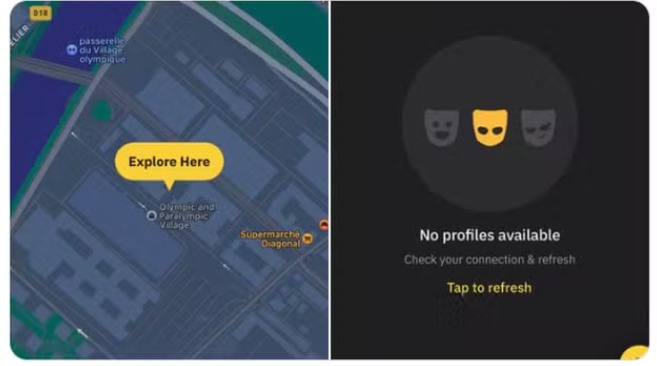 O Grindr aplicativo de relacionamento usado por homens gays, foi "bloqueado"