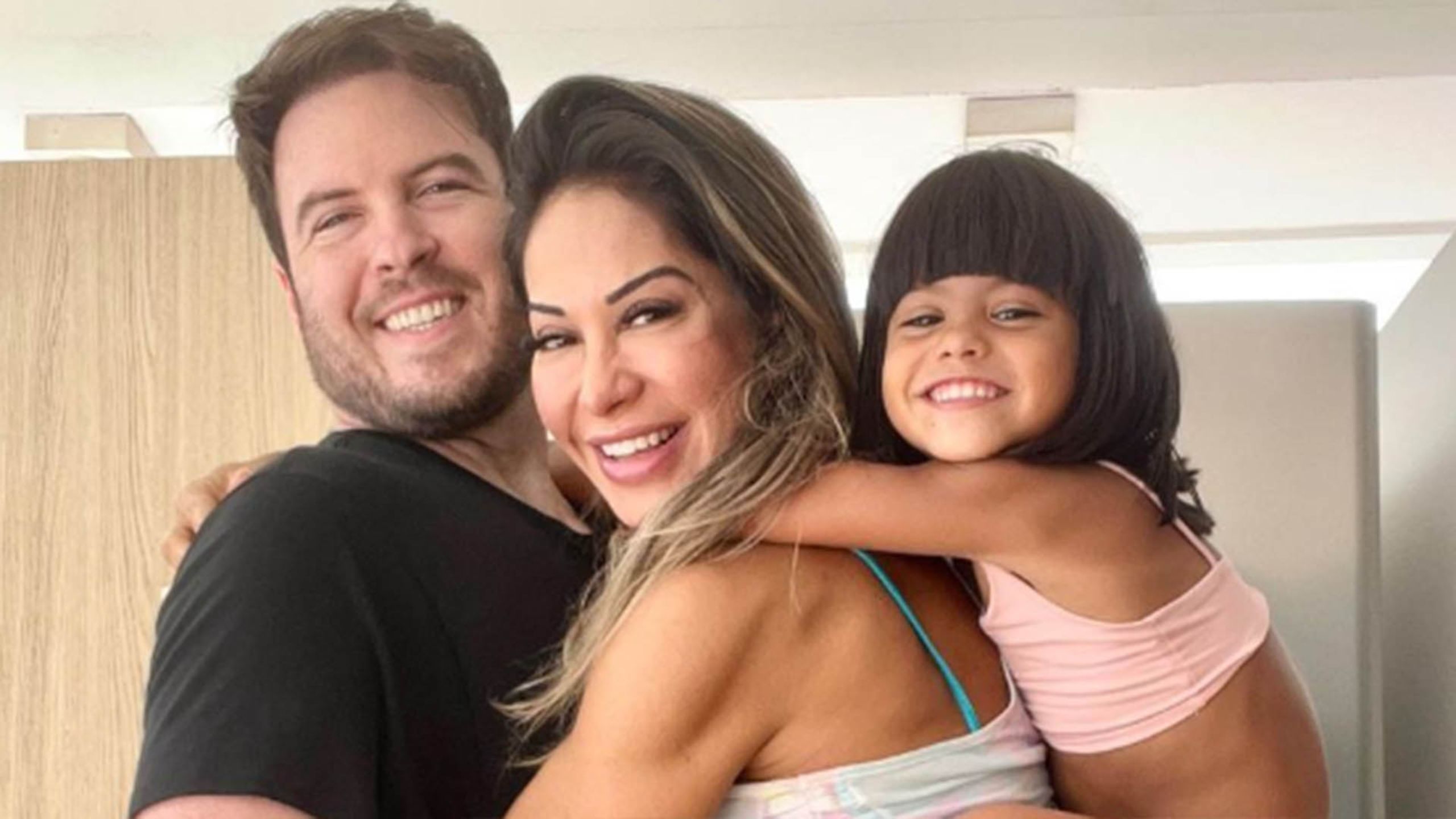 Thiago Nigro, Maíra Cardi e a pequena Sophia