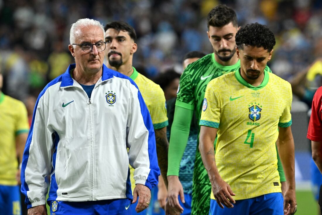 Brasil foi eliminado da Copa América pelo Uruguai, no sábado (6)