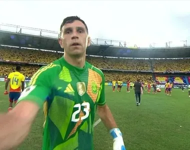 Dibu Martínez, goleiro da Argentina