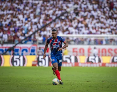 Kanu em ação na partida contra o Corinthians