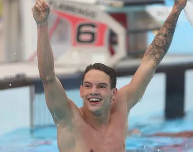 Nadador Guilherme Caribé é baiano e foi convocado para o Mundial de Piscina Curta