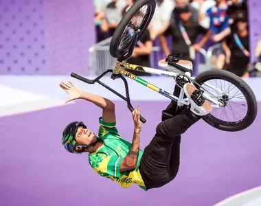 Gustavo é o brabo nas pistas de ciclismo