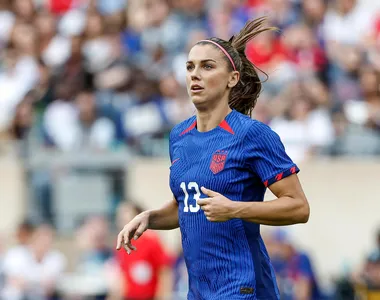 Alex Morgan é uma das jogadoras mais experientes do Estados Unidos