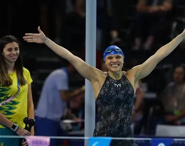 Esta foi a quarta medalha de ouro de Carol Santiago nas Paralimpíadas