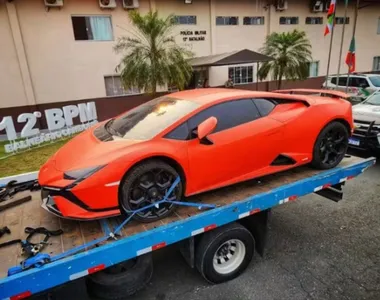 Lamborghini está avaliado em R$ 5 milhões e havia sido sorteado pelo blogueiro Nanan Premiações